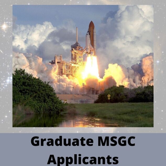 Graduate MSGC Applicants