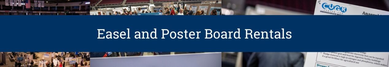 Easel and Poster Board Rentals
