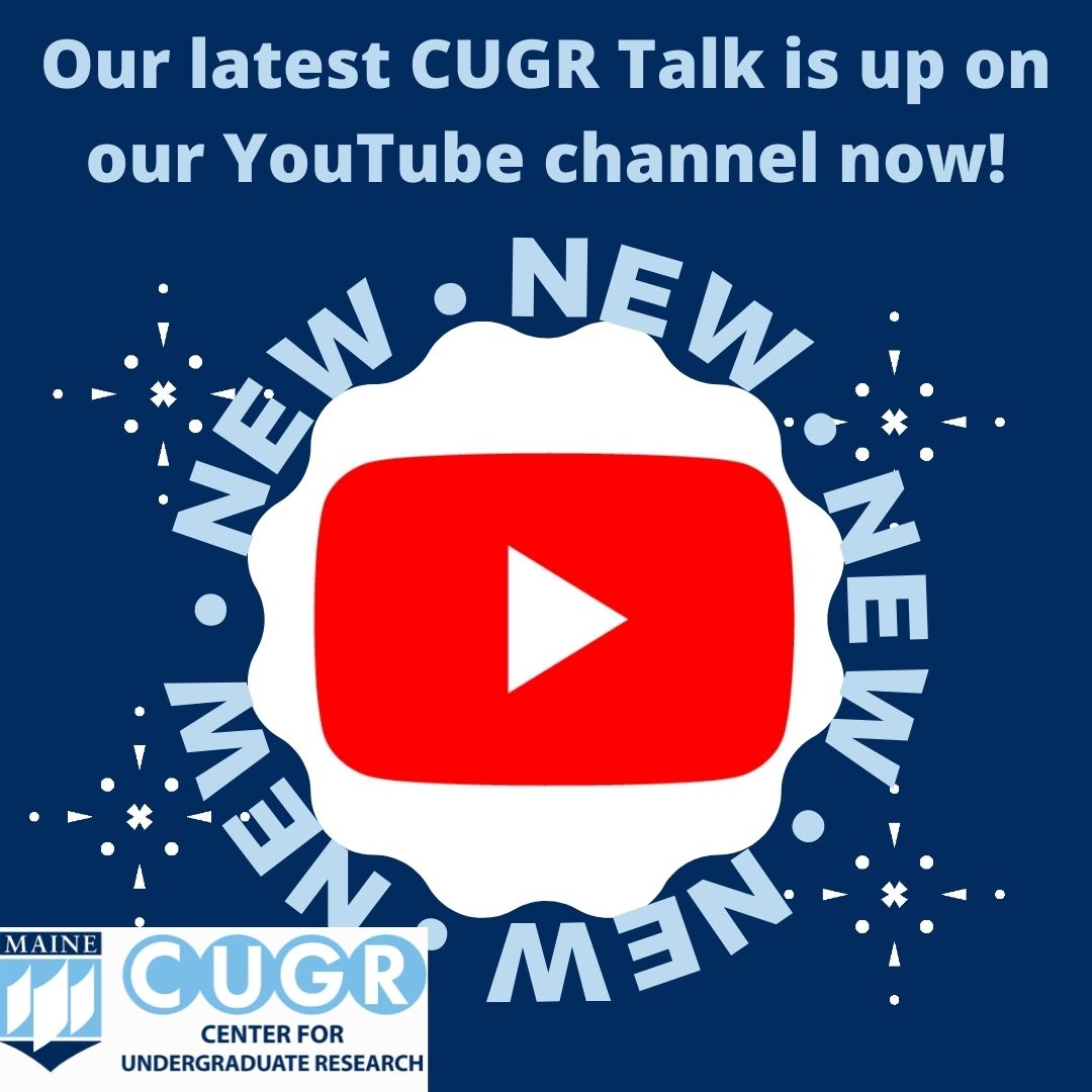 Our latest CUGR Talk is up on our YouTube channel now!