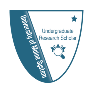 University of Maine Undergraduate Research Scholar Badge Level 1