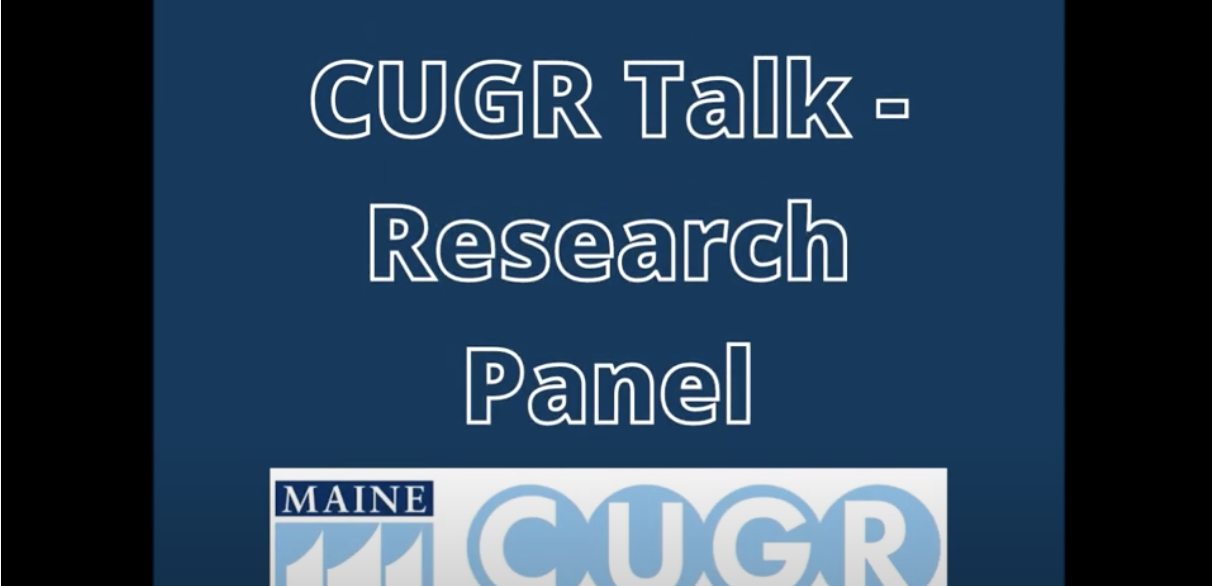 CUGR Talk Research Panel