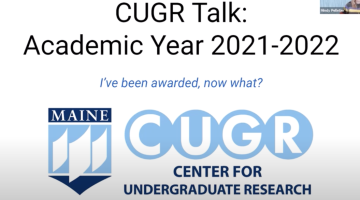CUGR Talk I've been awarded, now what?