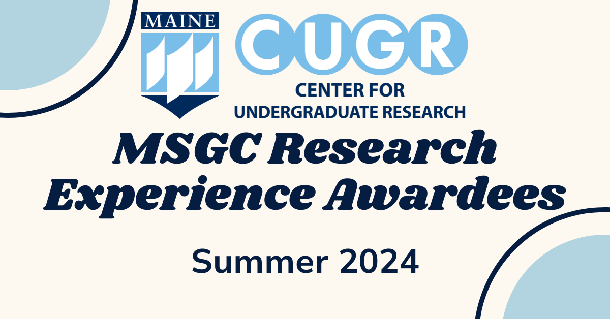 featured image for CUGR Announces Summer MSGC Research Experience Awardees