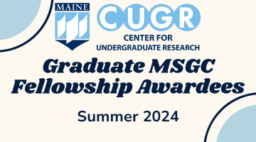 Graduate MSGC Fellowship Awards Summer 2024