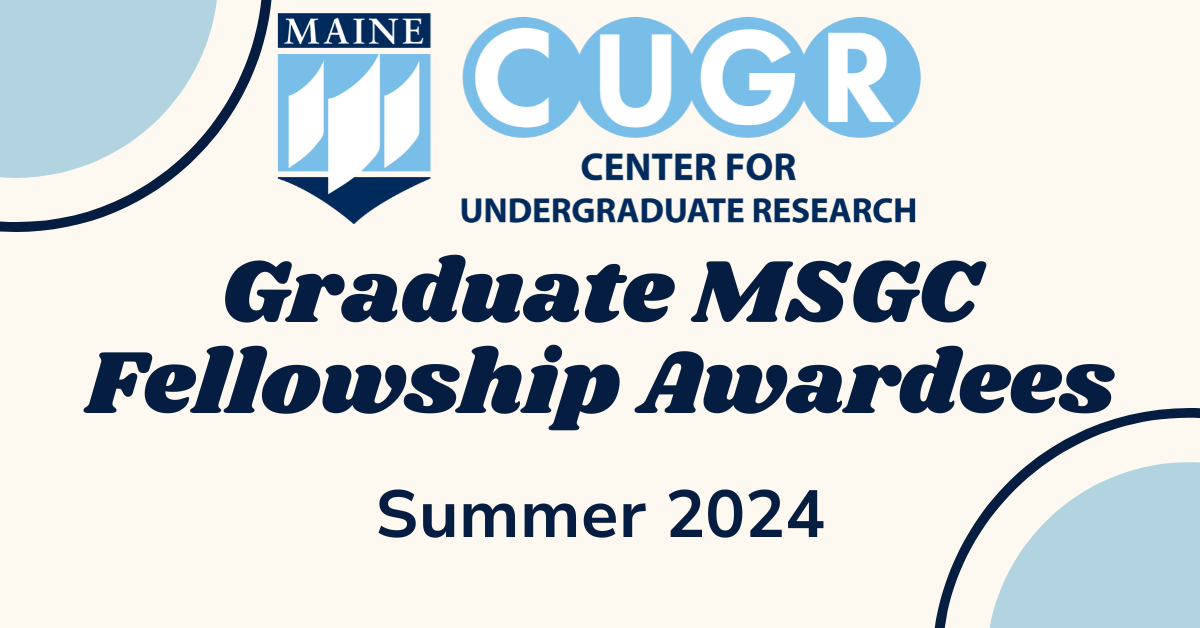 featured image for CUGR Announces Summer 2024 Graduate MSGC Fellowship Awardees
